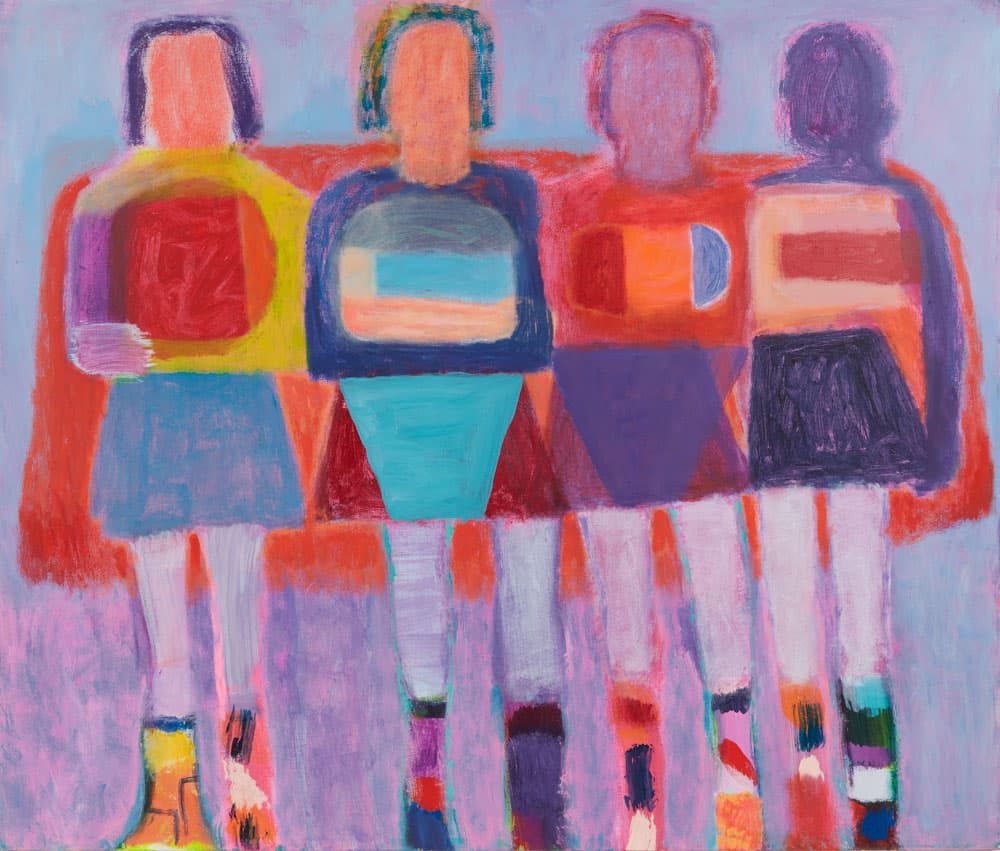 Flying Woman: The Paintings of Katherine Bradford - The Brooklyn Rail