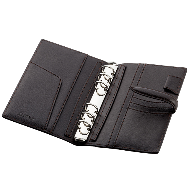 サフィアーノ バイブルサイズ システム手帳 6穴20mm No.574