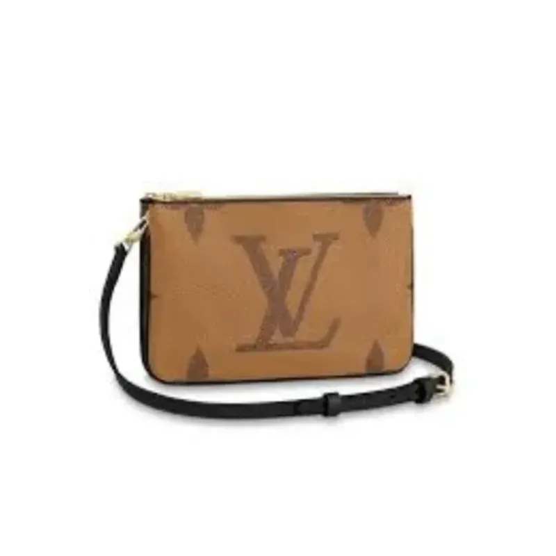 ルイヴィトン モノグラム ポシェット・ドゥーブル ジップバッグ M69203