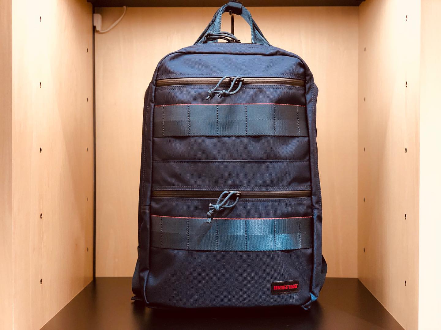 BRIEFINGで人気のスクエア型バックパックがANAとのコラボで別注モデル