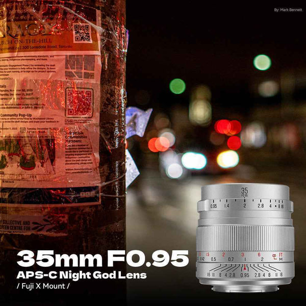 Brightin Star 35mm F0.95 Night God Portrait Star APS-C Manual
