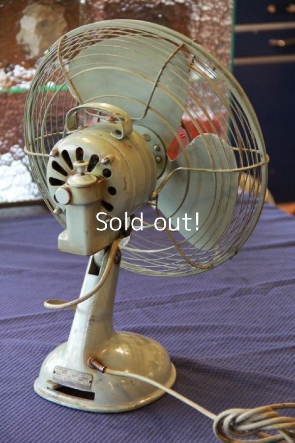 NATIONAL,ナショナルTYPE M-2 レトロ扇風機、ビンテージファン - BURN-UPS!