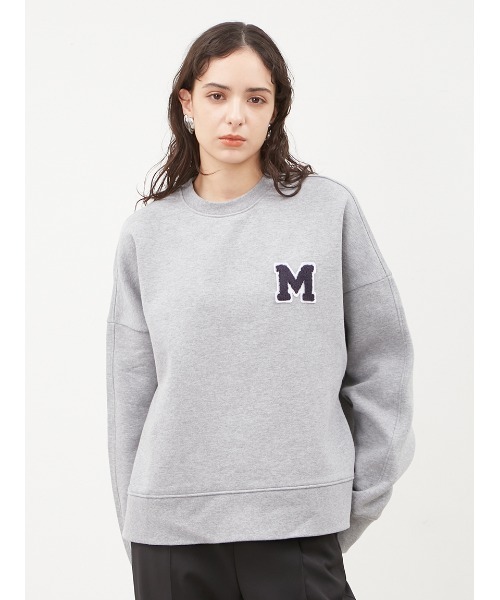 Mila Owen（ミラオーウェン）の「サガラ刺繍デザインビッグトレーナー