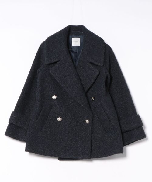 ボアダブルミドルコート（ステンカラーコート）｜REDYAZEL