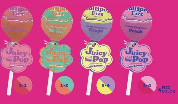 入浴剤】JuicyPop ロリポップフィズ ケース販売の商品ページ｜卸
