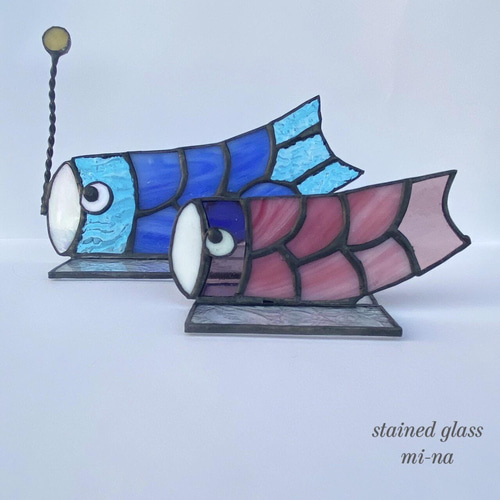 ステンドグラス 鯉のぼり 五月人形 子供の日 端午の節句 その他