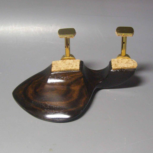 バイオリン顎あてストラド型 縞黒檀 楽器・アクセサリ natumenomi 通販