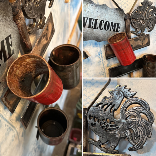 手作りのガーデンピック（スコップ型） ガーデンオーナメント