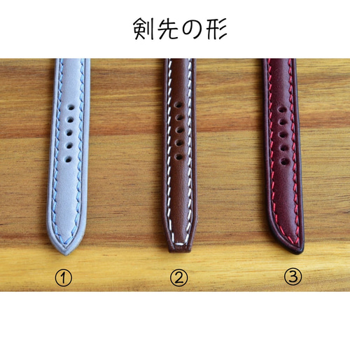 30色 時計ベルト【オーダーメイド 】高級 ハンドメイド シンプル