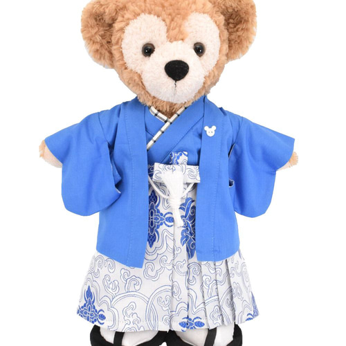 ダッフィー 着物 着せ替え コスチューム 草履付 羽織袴セット No.115