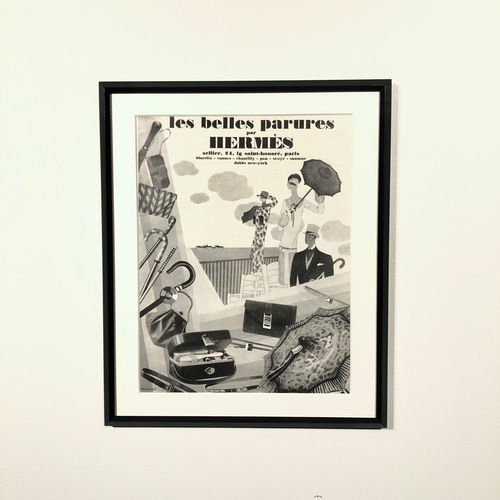 Hermes アンティークポスター1920's その他アート MYH 通販 17519848