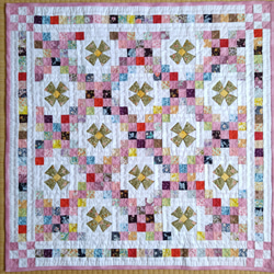 パッチワークキルトのタペストリー[送料無料] タペストリー・壁掛け