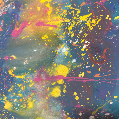 抽象画 【瞬間】 原画 絵画 アート アクリル画 インテリア 送料無料 額