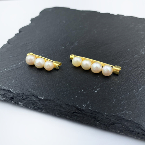 保証書付】親子お揃いあこや真珠ブローチ Akoya パール 本真珠 日本製