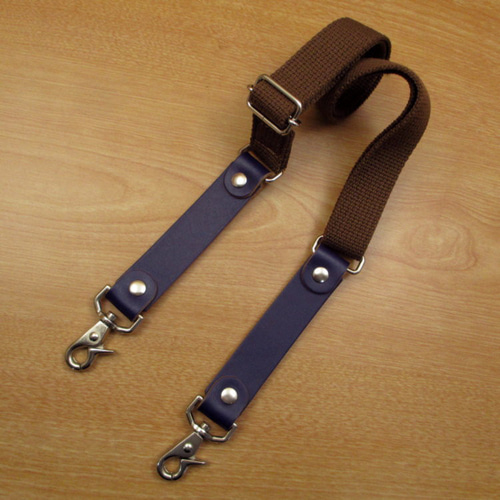 本革 ハンドメイド 8丁差し シザーケース (ネイビー×ナチュラル) SCA