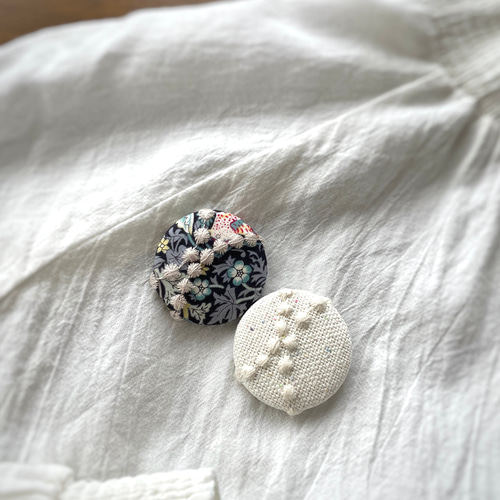 ブローチ ♡ ミナペルホネン お好み2個セット ブローチ cotton_cherry