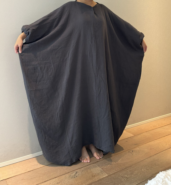 よもぎ蒸しガーゼマント《二重タイプ》 その他雑貨 薬草よもぎ蒸しのお