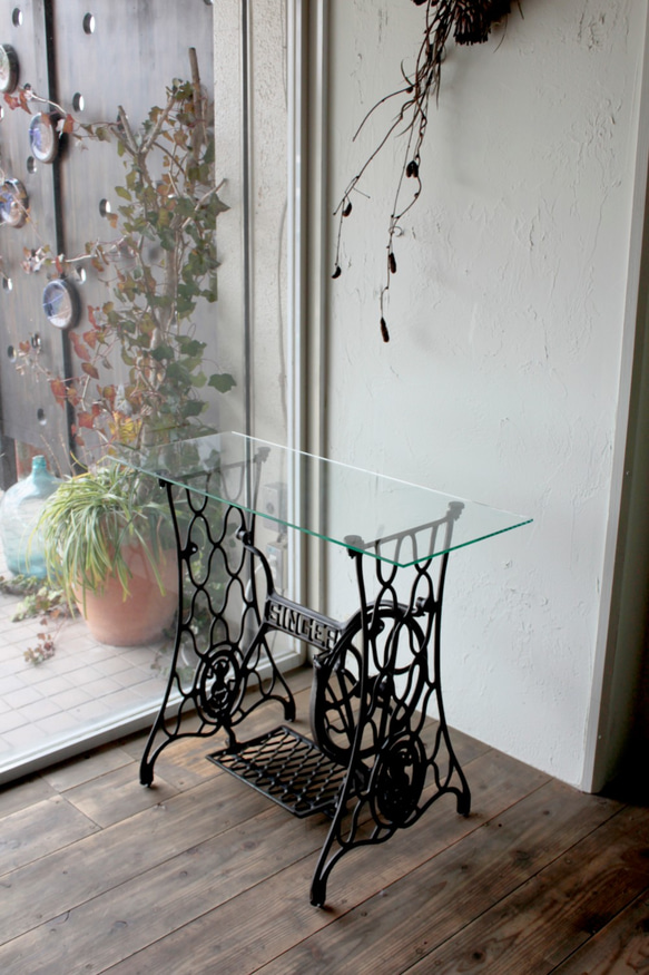 サイズ（約）幅89×奥行35×高さ73cm」アンティークのSINGERシンガー