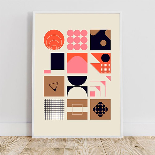 値引き不可】BoConcept 抽象油彩画 デンマーク人画家 縦80×横100