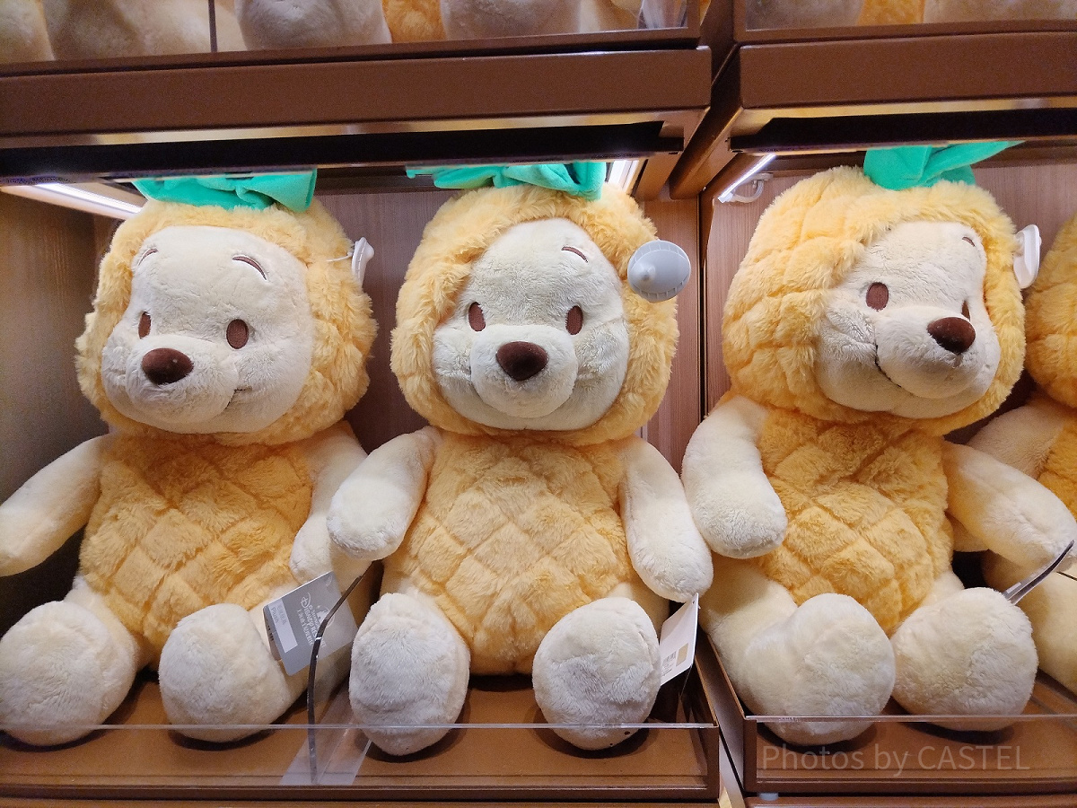 上海ディズニーくまのプーさんグッズ：パイナップルプーさんの