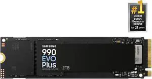 SAMSUNG 990 EVO PLUS SSD 2TB, PCIe Gen 4x4 | Gen 5x2 M.2 2280