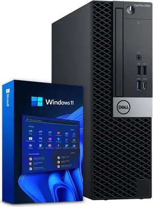 Refurbished: Dell Optiplex 3080 Micro Form Factor Desktop, Intel