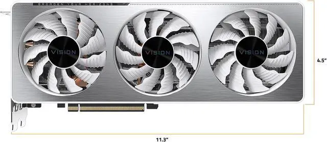 GIGABYTE GeForce RTX 3070 VISION OC 8GB Video Card, GV-N3070VISION
