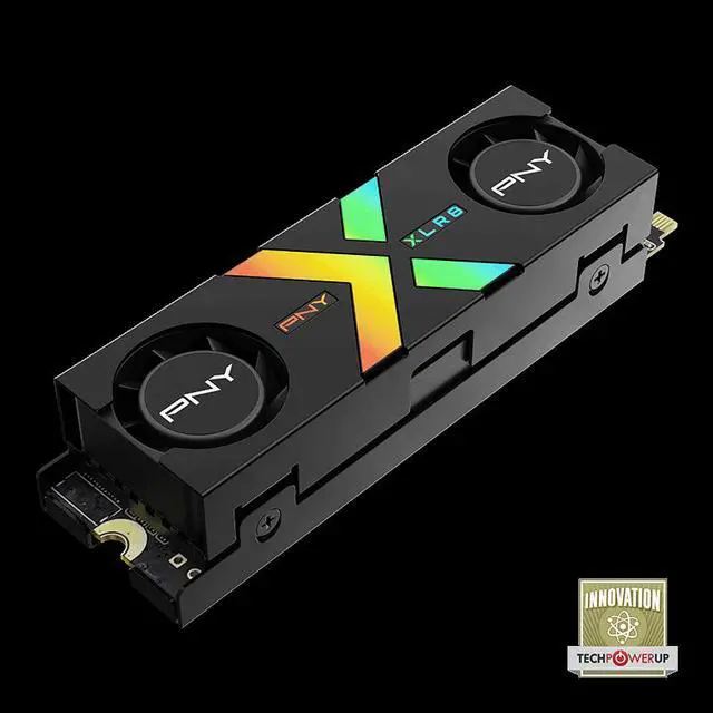 PNY CS3150 XLR8 Gaming Epic-X RGB 2TB PCIe Gen5 x4 NVMe M.2 SSD