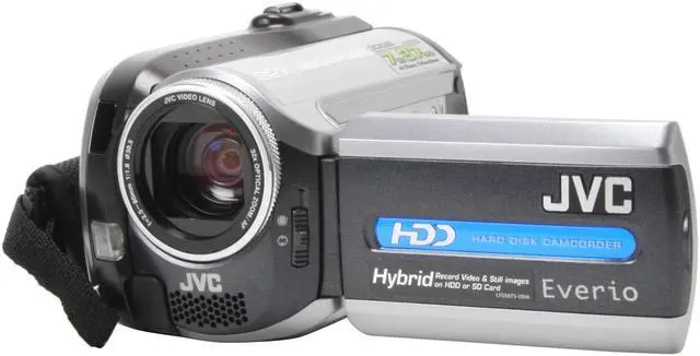 JVC GZ-MG155 Black&Silver 1.07MP 32X Optical Zoom 30GB Hard Disk