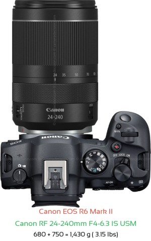 Canon R6 II Camera and Canon RF 24-105mm F4L IS Lens