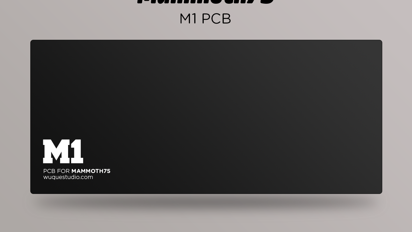 Mammoth75 and Mammoth20 – CannonKeys