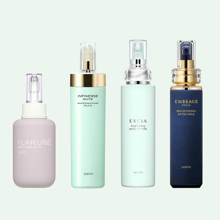 アルビオン / アンフィネスホワイト ホワイトニング パンプ ミルク W