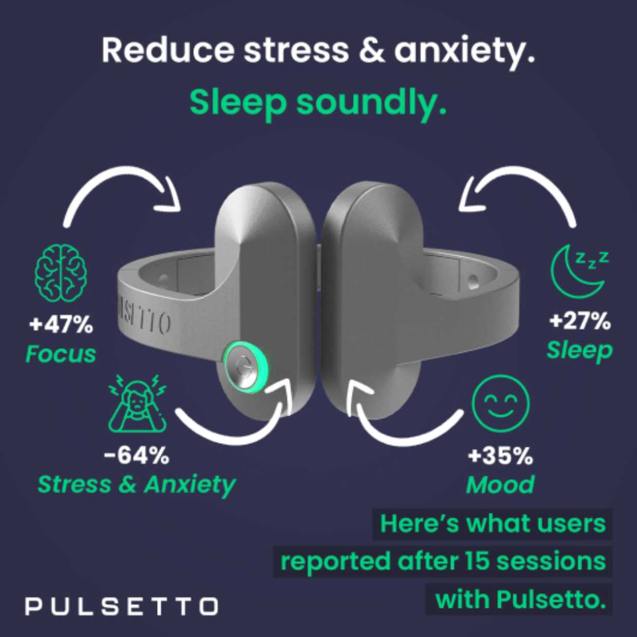 Pulsetto Vagus Nerve Stimulation Device | Caputron