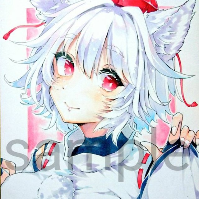 手描き】イラスト色紙【アナログ】 | SKIMA（スキマ）