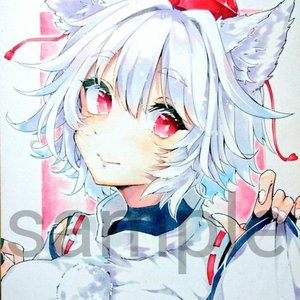 手描き】イラスト色紙【アナログ】 | SKIMA（スキマ）