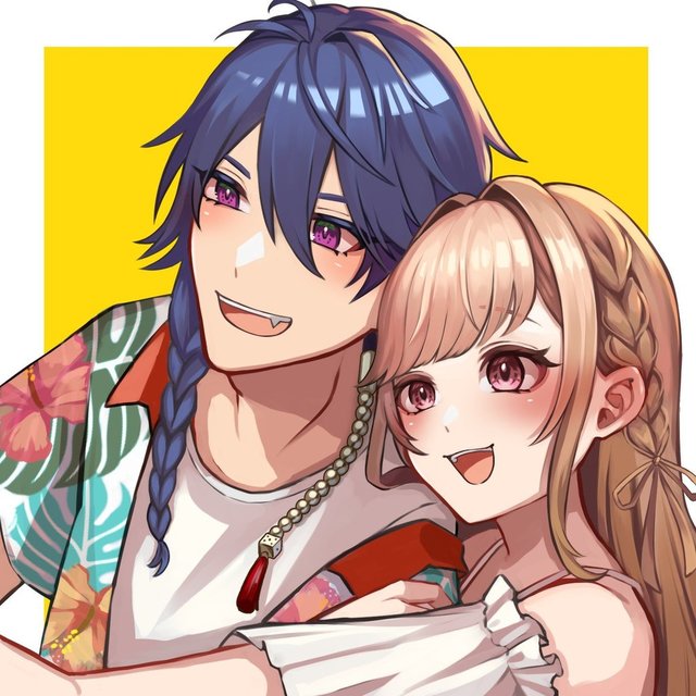 一日納品可】SNSアイコン・夢絵【背景単色のみ】 | SKIMA（スキマ）