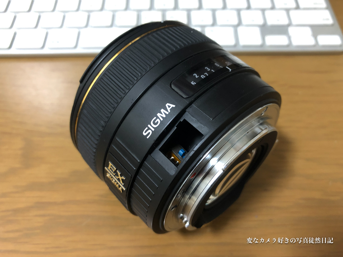 2020年 最初のジャンクレンズ 「SIGMA 30mm F1.4 EX DC HSM」 - 変な