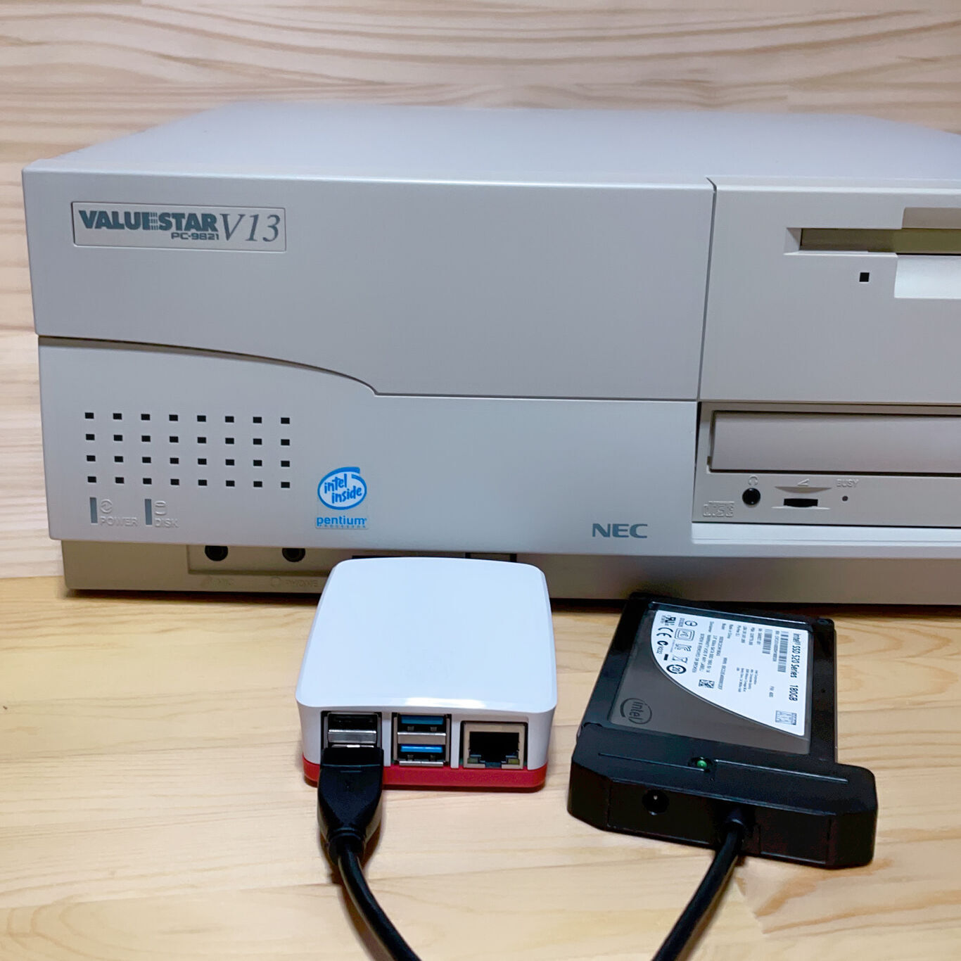 PC-98】180GB SATA SSDを1.2GBに制限して使う方法（Raspberry Pi +