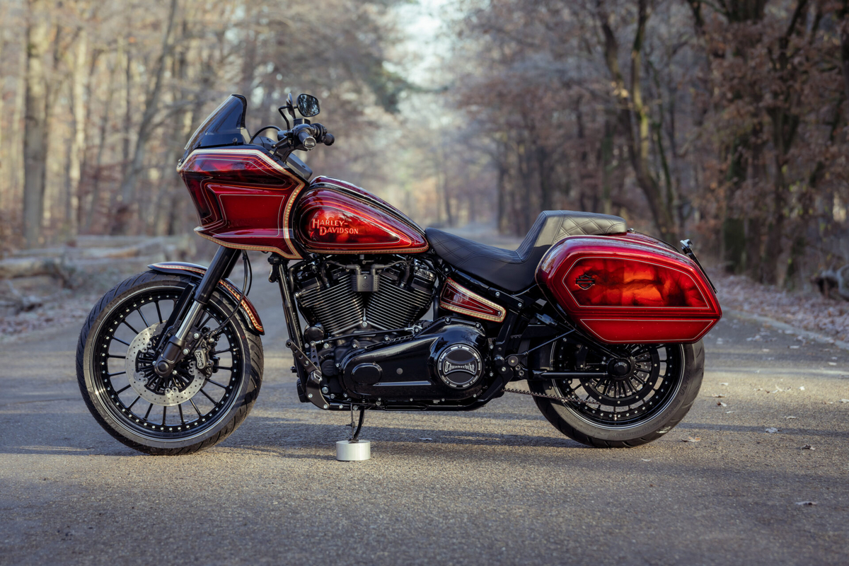 1*R様 FXLRS ローライダーS RED Thunder 2in1 1*R様 FXLRS ローライダー