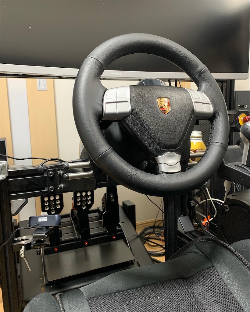 FANATEC Porsche911 Turbo SホイールでV3ペダルを動かす！PlayStation5