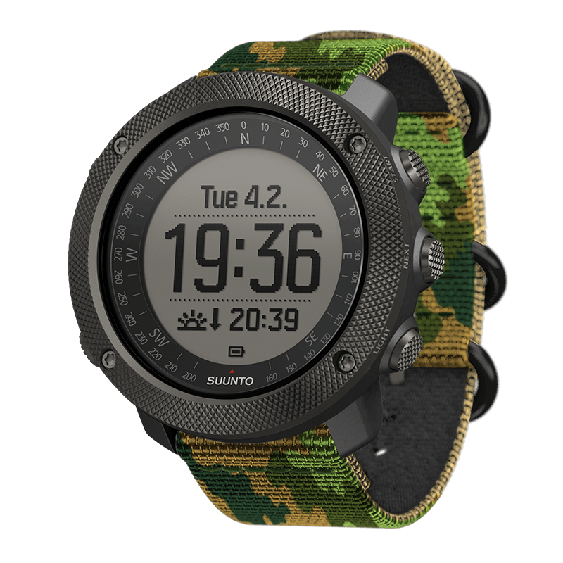 SUUNTO】ミリタリー感UP！「SUUNTO TRAVERSE ALPHA WOODLAND＆CONCRETE