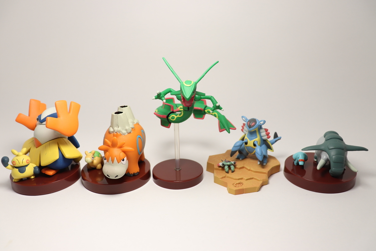 レビュー】ポケットモンスター 立体ポケモン図鑑 第9集 「CAPSULE 10