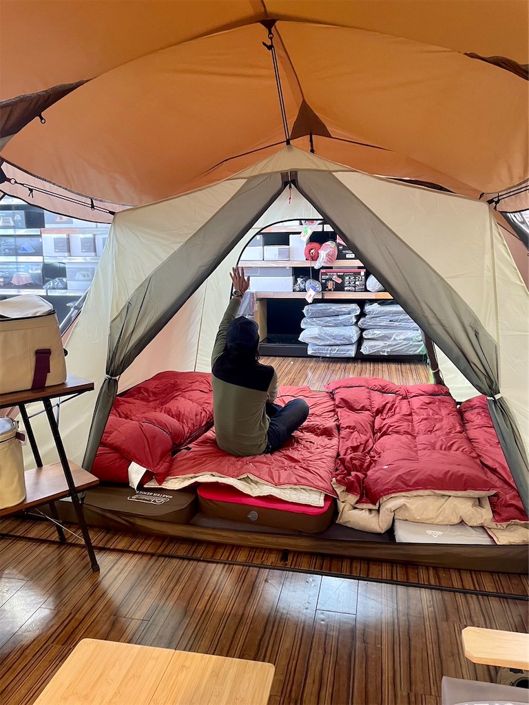 実際に調べた】ランドロックのサイズは？インナーテント・リビング