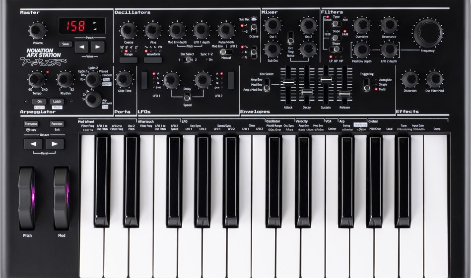 NOVATION AFX STATION ノベーション 操作方法 その2 〜基礎操作編②