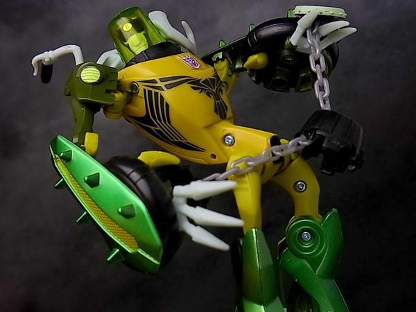 トランスフォーマーアニメイテッド オイルスリック レビュー - YOの玩具箱