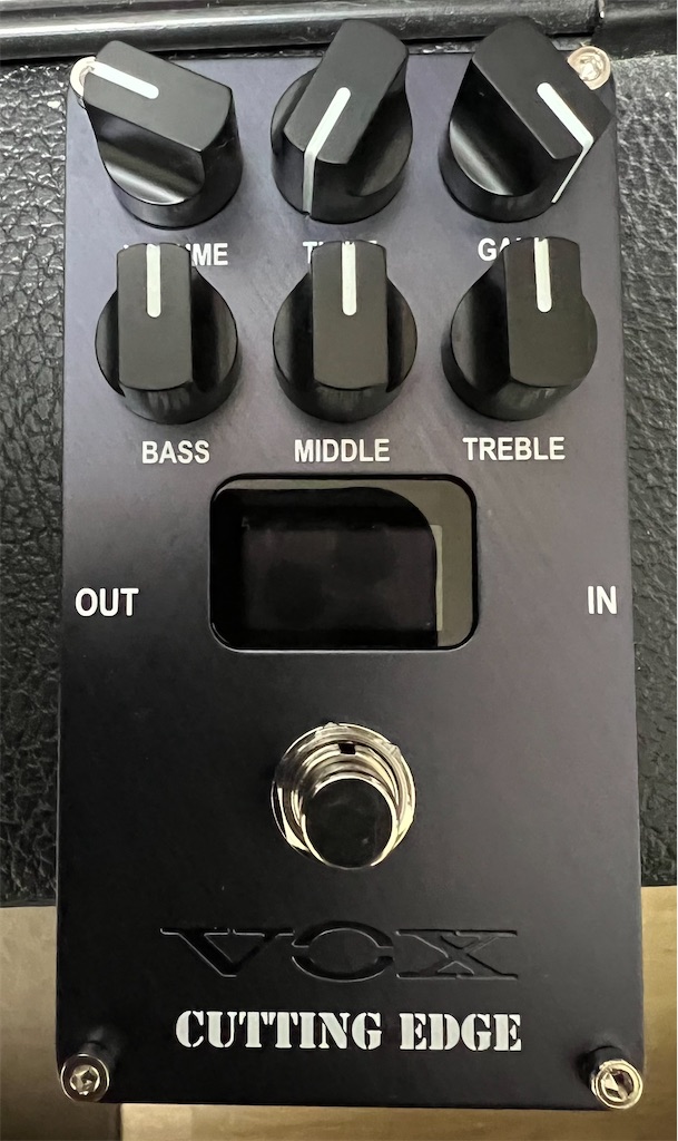 VOX CUTTING EDGE オーバードライブ 使用レビュー】Vox Cutting Edge