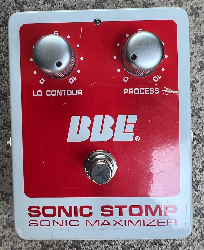 20230429 BBE Sonic Stomp Sonic Maximizer - Guitar Stuff Blog