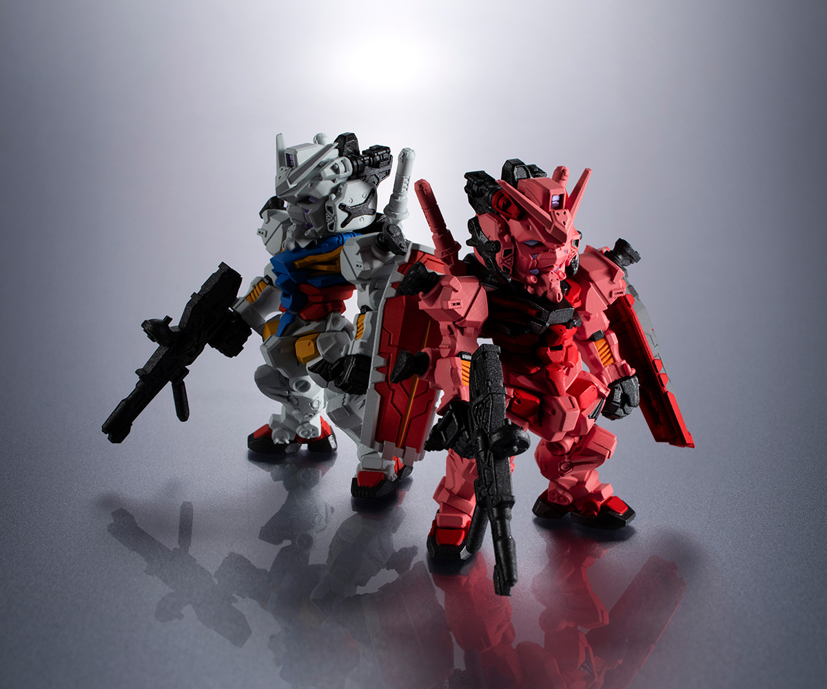 FW GUNDAM CONVERGE CORE】シャアとシュウジの赤いガンダムを再現