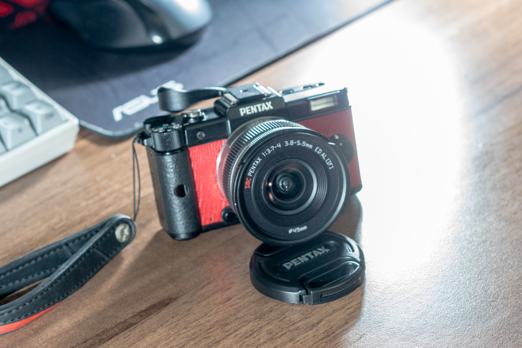 PENTAX 08WIDEZOOM 広角レンズ& フード リコー、Qマウント用の超広角