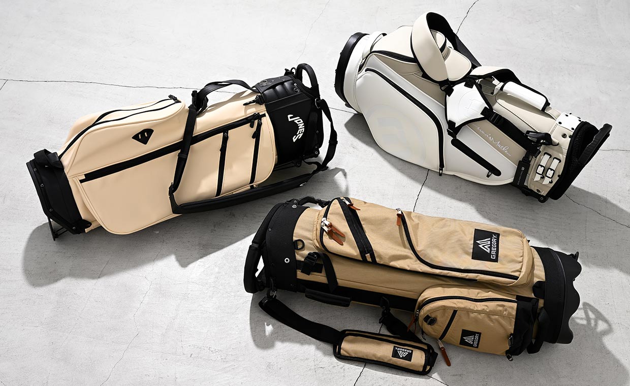 大人の色気と個性が宿る “アースカラー”のスタンドキャディバッグ - BRUDER